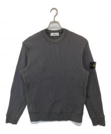 STONE ISLAND（ストーンアイランド）の古着「ORGANIC COTTON WAFFLE FLEECE サーマルカットソー K1S156100008S0044」｜グレー
