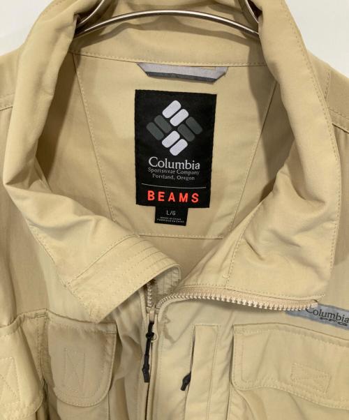 Columbia（コロンビア）Columbia (コロンビア) BEAMS (ビームス) PFG Logriver BMS Jacket ロッグリバービーエムエスジャケット　122 PM0438 ブラウン サイズ:Lの古着・服飾アイテム