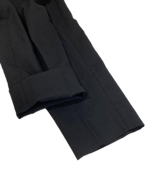 Vivienne Westwood man（ヴィヴィアン ウェストウッド マン）Vivienne Westwood man (ヴィヴィアン ウェストウッド マン) モヘヤ混ウールスラックス　MOHAIR BLEND WOOL SLACKS 4445-1713 ブラック サイズ:46の古着・服飾アイテム