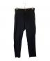 Vivienne Westwood man（ヴィヴィアン ウェストウッド マン）の古着「モヘヤ混ウールスラックス　MOHAIR BLEND WOOL SLACKS 4445-1713」｜ブラック