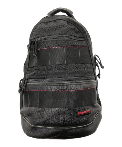 BRIEFING（ブリーフィング）BRIEFING (ブリーフィング) 1piu1uguale3 (ウノピュウノウグァーレトレ) ATTACK PACK（アタックパック） コラボリュック / バックパック ブラックの古着・服飾アイテム