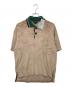 KOLOR（カラー）の古着「22SS POLO SHIRT（ポロシャツ）22SCM-T09204 / パイル地ポロシャツ」｜ブラウン