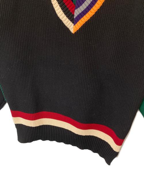 KOLOR（カラー）KOLOR (カラー) ESTER YARN KNIT DOCKING KNIT ドッキングニット 20SS 20SCM-N02301 マルチカラー サイズ:1の古着・服飾アイテム