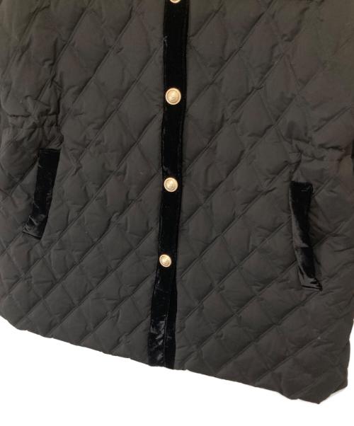 HER LIP TO（ハーリップトゥ）HER LIP TO (ハーリップトゥ) Liora Quilted Down Jacket (キルティングダウンジャケット) 1254307140 ブラック サイズ:Sの古着・服飾アイテム