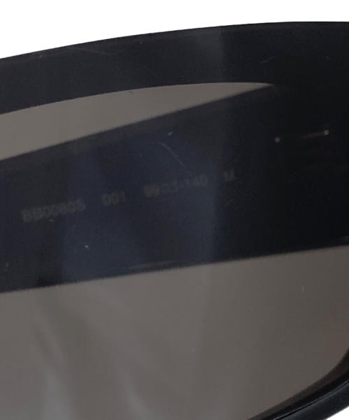 BALENCIAGA（バレンシアガ）BALENCIAGA (バレンシアガ) スクエアフレームサングラス BB0080S ブラック サイズ:99□1-140の古着・服飾アイテム