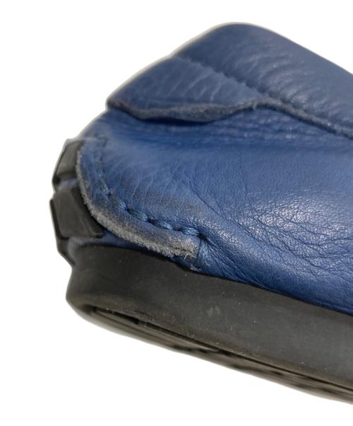 Salvatore Ferragamo（サルヴァトーレ フェラガモ）Salvatore Ferragamo (サルヴァトーレ フェラガモ) ガンチーニ ドライビングシューズ 31118 ブルー サイズ: 9.5EEの古着・服飾アイテム