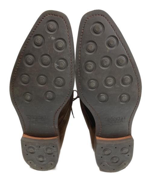 Crockett & Jones（クロケット＆ジョーンズ）Crockett & Jones (クロケット＆ジョーンズ) テットベリー 5072 スウェード チャッカーブーツ　5072 ダークブラウン サイズ:10Eの古着・服飾アイテム