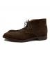Crockett & Jones (クロケット＆ジョーンズ) テットベリー 5072 スウェード チャッカーブーツ　5072 ダークブラウン サイズ:10E：13000円