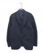 POLO RALPH LAURENポロ・ラルフローレン）の古着「ピンストライプ 2Bテーラードジャケット　STRIPE TAILORED JACKET　0200013615」｜ネイビー