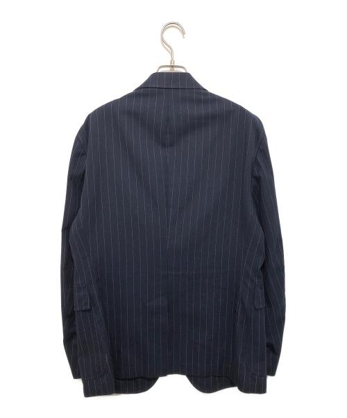 POLO RALPH LAUREN（ポロ・ラルフローレン）POLO RALPH LAUREN (ポロ・ラルフローレン) ピンストライプ 2Bテーラードジャケット　STRIPE TAILORED JACKET　0200013615 ネイビー サイズ:40Sの古着・服飾アイテム