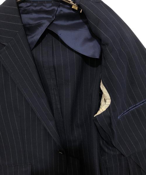 POLO RALPH LAUREN（ポロ・ラルフローレン）POLO RALPH LAUREN (ポロ・ラルフローレン) ピンストライプ 2Bテーラードジャケット　STRIPE TAILORED JACKET　0200013615 ネイビー サイズ:40Sの古着・服飾アイテム