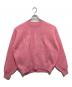 ALEXANDER WANG（アレキサンダー・ワン）の古着「New York Logo Crew Sweater ニューヨーク ロゴ クルー セーター UKC1231057」｜ピンク