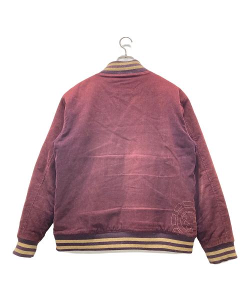 ELEMENT（エレメント）ELEMENT (エレメント) コーデュロイスタジャン レッド サイズ:Lの古着・服飾アイテム