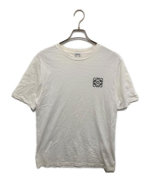 LOEWE（ロエベ）LOEWE (ロエベ) アナグラムロゴカットソー　28003861 ホワイト サイズ:記載なしの古着・服飾アイテム