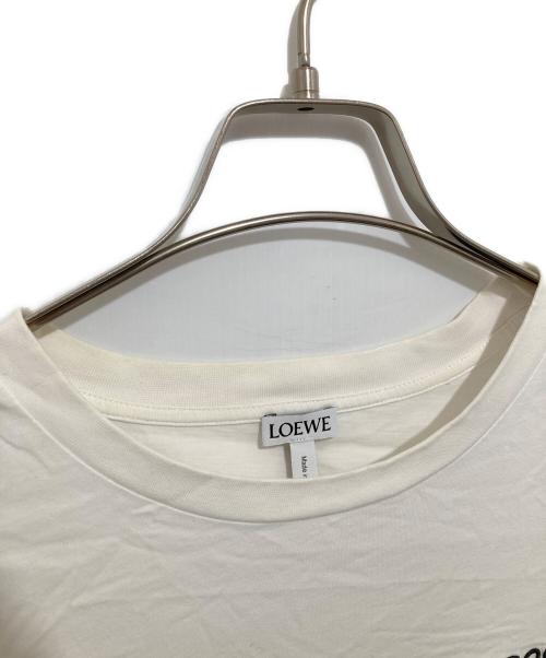 LOEWE（ロエベ）LOEWE (ロエベ) アナグラムロゴカットソー　28003861 ホワイト サイズ:記載なしの古着・服飾アイテム