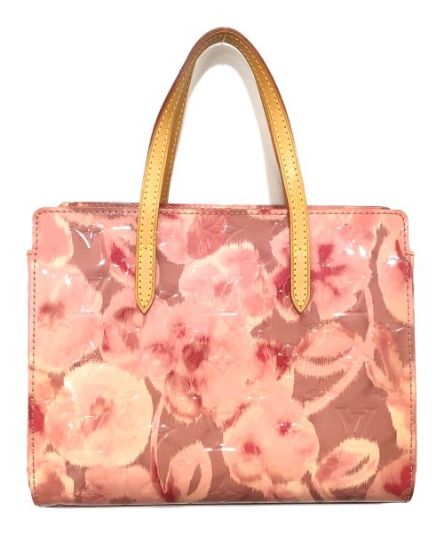 LOUIS VUITTON（ルイ ヴィトン）LOUIS VUITTON (ルイ ヴィトン) イカットフラワー カタリーナBB　トートバッグ　ローズヴェルール　M90040 ローズヴェルールの古着・服飾アイテム