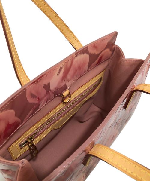 LOUIS VUITTON（ルイ ヴィトン）LOUIS VUITTON (ルイ ヴィトン) イカットフラワー カタリーナBB　トートバッグ　ローズヴェルール　M90040 ローズヴェルールの古着・服飾アイテム