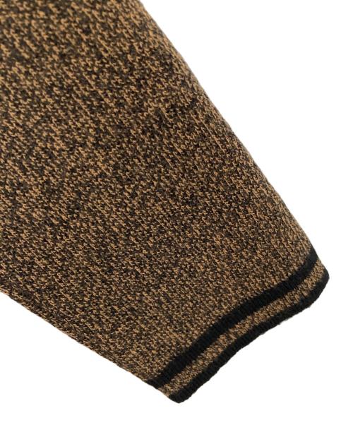 FENDI（フェンディ）FENDI (フェンディ) オールドズッカ柄クルーネックニット　9164 ブラウン サイズ:40の古着・服飾アイテム