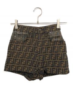 中古・古着通販】FENDI (フェンディ) FF切替ハーフパンツ/FAB656