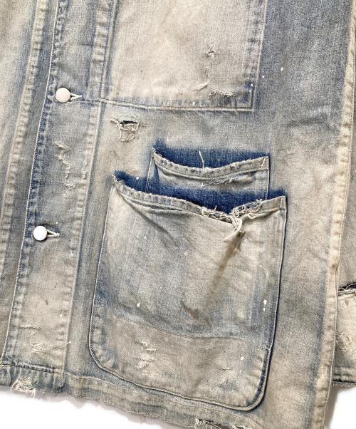 ANCELLM（アンセルム）ANCELLM (アンセルム) 25SS DENIM COVERALL（デニムカバーオール） ANC-JK44-A インディゴ サイズ:2の古着・服飾アイテム