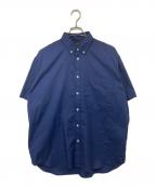 DAIWA PIER39ダイワ ピア39）の古着「TECH REGULAR COLLAR SHIRT L/S GRAPH PLAID(テックレギュラーカラーシャツ) BE-84024 / ボタンダウンシャツ」｜ネイビー