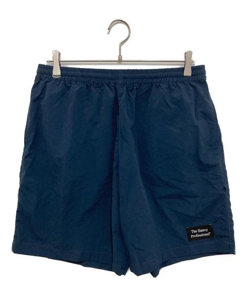 ENNOY（エンノイ）ENNOY (エンノイ) ロゴハーフパンツ　SS20BRENPTO1LV ネイビー サイズ:不明の古着・服飾アイテム