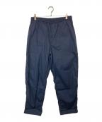 COMME des GARCONS HOMMEコムデギャルソン オム）の古着「ドローコードストレートパンツ」｜ネイビー