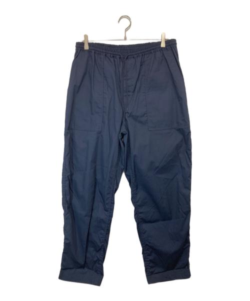 COMME des GARCONS HOMME（コムデギャルソン オム）COMME des GARCONS HOMME (コムデギャルソン オム) ドローコードストレートパンツ ネイビー サイズ:Lの古着・服飾アイテム