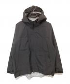 AKADエーケーエーディー）の古着「SIGNATURE TECH RAIN SHELL PARKA（シグネチャー テックレインシェルパーカー） / ナイロンジャケット　AKAD001」｜ブラック