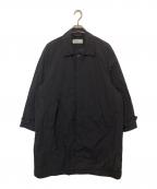 everyoneエブリワン）の古着「NYLON SOUTIEN COLLAR COAT EV22-CT01」｜ブラック