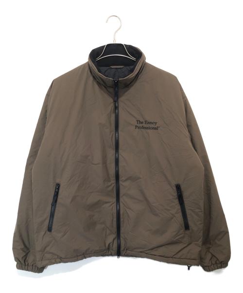 The Ennnoy Professional（ザ エンノイ プロフェッショナル）The Ennnoy Professional (ザ エンノイ プロフェッショナル) 22AW Nylon Padded Jacket（ナイロンパデッドジャケット） / 中綿ジャケット　AW22BRENJK03LP カーキ サイズ:Lの古着・服飾アイテム