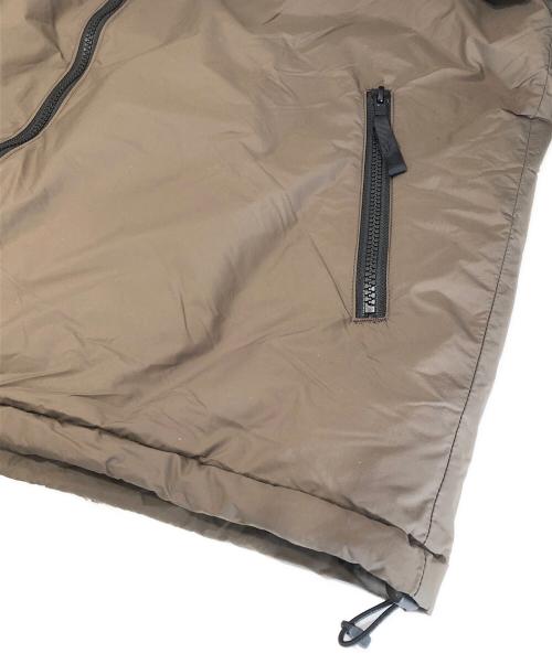 The Ennnoy Professional（ザ エンノイ プロフェッショナル）The Ennnoy Professional (ザ エンノイ プロフェッショナル) 22AW Nylon Padded Jacket（ナイロンパデッドジャケット） / 中綿ジャケット　AW22BRENJK03LP カーキ サイズ:Lの古着・服飾アイテム