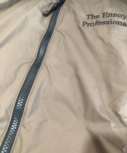 The Ennnoy Professional（ザ エンノイ プロフェッショナル）The Ennnoy Professional (ザ エンノイ プロフェッショナル) 22AW Nylon Padded Jacket（ナイロンパデッドジャケット） / 中綿ジャケット　AW22BRENJK03LP カーキ サイズ:Lの古着・服飾アイテム