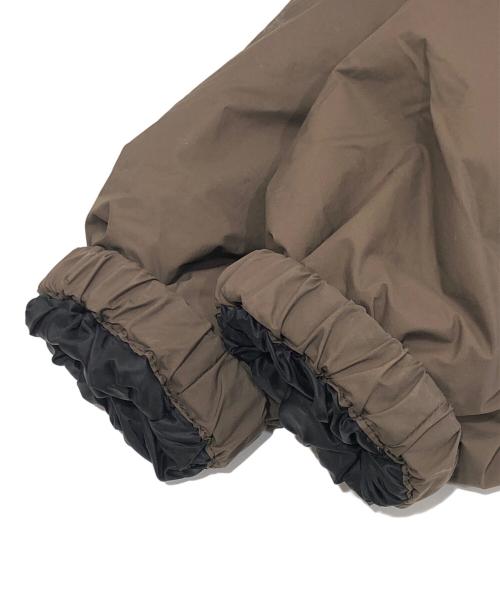The Ennnoy Professional（ザ エンノイ プロフェッショナル）The Ennnoy Professional (ザ エンノイ プロフェッショナル) 22AW Nylon Padded Jacket（ナイロンパデッドジャケット） / 中綿ジャケット　AW22BRENJK03LP カーキ サイズ:Lの古着・服飾アイテム