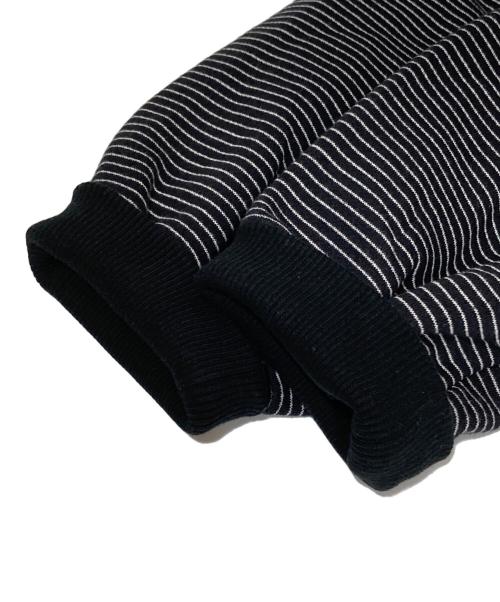 The Ennoy Professional（ザ エンノイ プロフェッショナル）The Ennoy Professional (ザ エンノイ プロフェッショナル) Border Hoodie Sweat　ボーダースウェットフーディー　AW24BRENCT02NTL ブラック サイズ:Lの古着・服飾アイテム