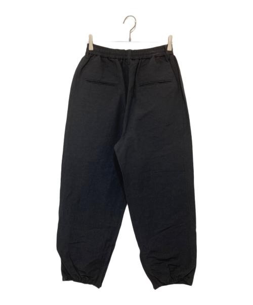 ssstein（シュタイン）ssstein (シュタイン) UMBRO (アンブロ) LINEN/NYLON TRACK TROUSERS（リネンナイロン トラックトラウザーズ）　ST.1342 ブラック サイズ:Sの古着・服飾アイテム
