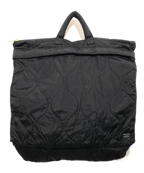PORTER（ポーター）PORTER (ポーター) NEIGHBORHOOD (ネイバーフッド) コラボ　2WAYキルティングバッグ　Quilting bag　トートバッグ　ショルダーバッグ ブラックの古着・服飾アイテム