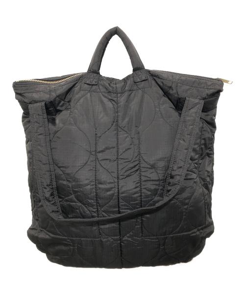 PORTER（ポーター）PORTER (ポーター) NEIGHBORHOOD (ネイバーフッド) コラボ　2WAYキルティングバッグ　Quilting bag　トートバッグ　ショルダーバッグ ブラックの古着・服飾アイテム