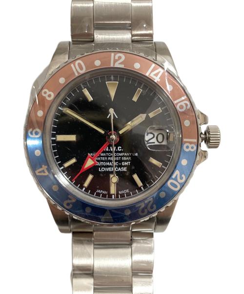 NAVAL WATCH（ナヴァル ウォッチ）NAVAL WATCH (ナヴァル ウォッチ) 自動巻き 腕時計 日本製ムーブメント NH34-GMT Produced By LOWERCASEの古着・服飾アイテム