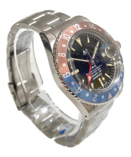 NAVAL WATCH（ナヴァル ウォッチ）NAVAL WATCH (ナヴァル ウォッチ) 自動巻き 腕時計 日本製ムーブメント NH34-GMT Produced By LOWERCASEの古着・服飾アイテム