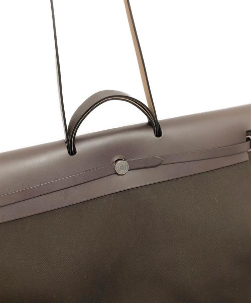 HERMES（エルメス）HERMES (エルメス) エールバッグ・ジップ50　A2300254 ブラックの古着・服飾アイテム