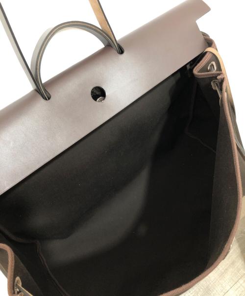 HERMES（エルメス）HERMES (エルメス) エールバッグ・ジップ50　A2300254 ブラックの古着・服飾アイテム
