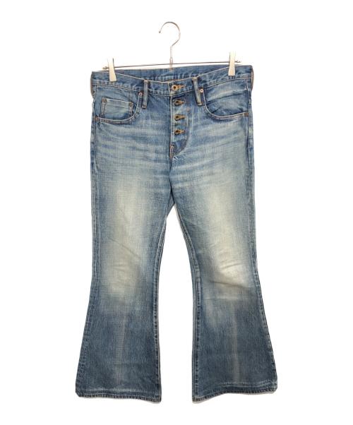 SUGARHILL（シュガーヒル）SUGARHILL (シュガーヒル) Faded Bell Bottom Denim Pants　フェイデッドベルボトムデニムパンツ　22SSPT04 インディゴ サイズ:32の古着・服飾アイテム