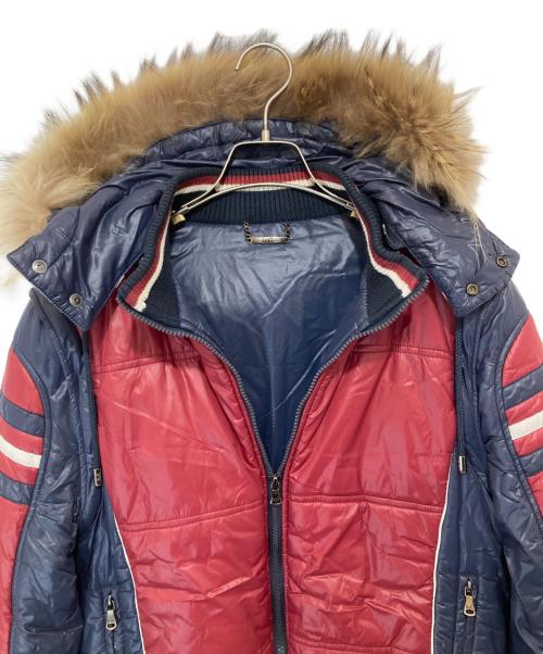 DOLCE & GABBANA（ドルチェ＆ガッバーナ）DOLCE & GABBANA (ドルチェ＆ガッバーナ) union Jack 中綿ジャケット ネイビー サイズ:46の古着・服飾アイテム