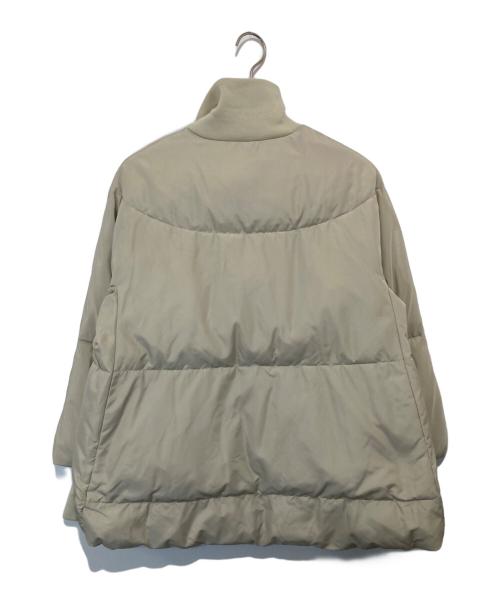 BEARDSLEY（ビアズリー）BEARDSLEY (ビアズリー) ジップフレアダウンジャケット　BEZ1042408A0001 ベージュ サイズ:FREEの古着・服飾アイテム