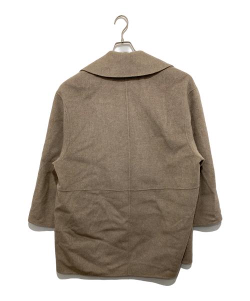Noble（ノーブル）Noble (ノーブル) Super160sリバーミドルコート アイボリー サイズ:36の古着・服飾アイテム