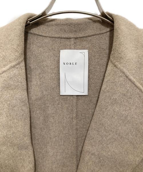 Noble（ノーブル）Noble (ノーブル) Super160sリバーミドルコート アイボリー サイズ:36の古着・服飾アイテム