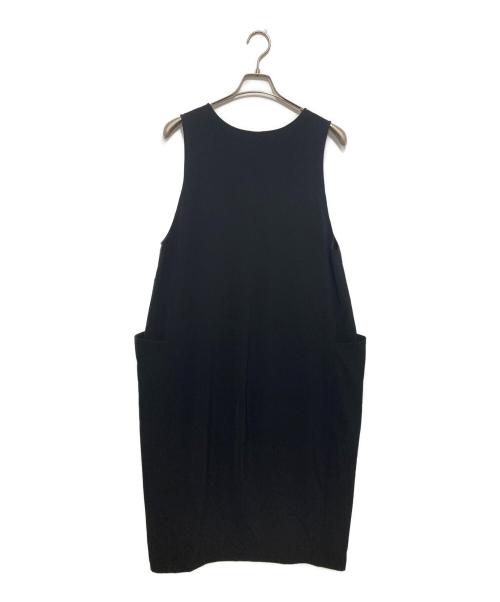 BEARDSLEY（ビアズリー）BEARDSLEY (ビアズリー) コクーンジャンパースカート　BEZ5032309A0001 ブラック サイズ:０の古着・服飾アイテム