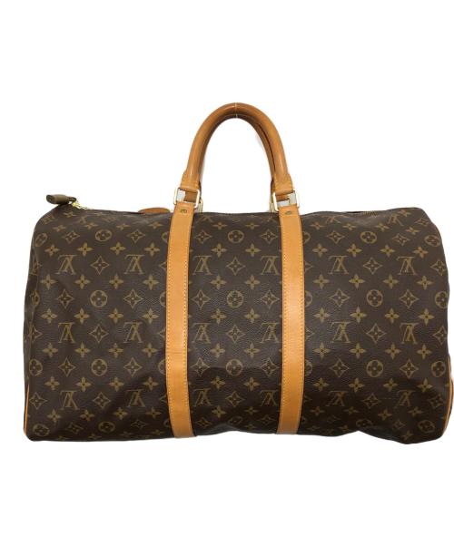 LOUIS VUITTON（ルイ ヴィトン）LOUIS VUITTON (ルイ ヴィトン) モノグラム キーポル50 トラベル　M41426バッグ ブラウン サイズ:50の古着・服飾アイテム
