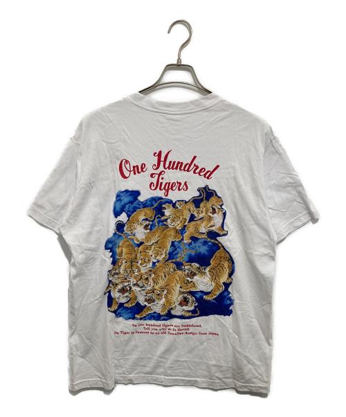 Sun Surf（サンサーフ）Sun Surf (サンサーフ) PRINT T-SHIRTS プリントティーシャツ ホワイト サイズ:XLの古着・服飾アイテム